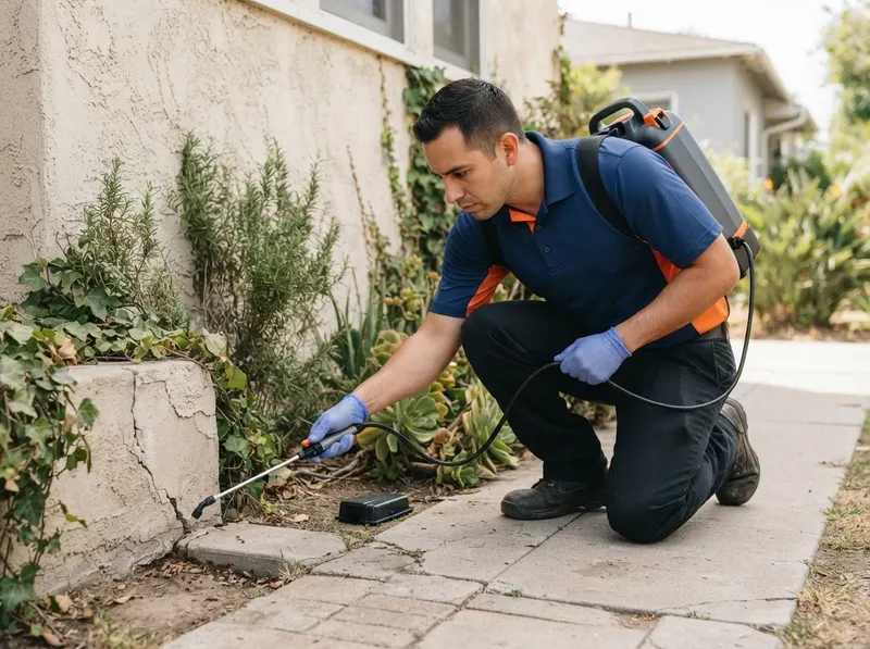 Argentine Ant Colony Suppression in Los Angeles, CA