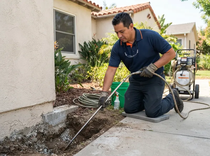Subterranean Termite Soil Barrier in Los Angeles, CA